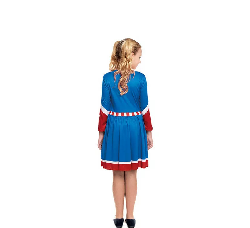 Translation missing: es.Disfraz de Star Heroína Americana para niña