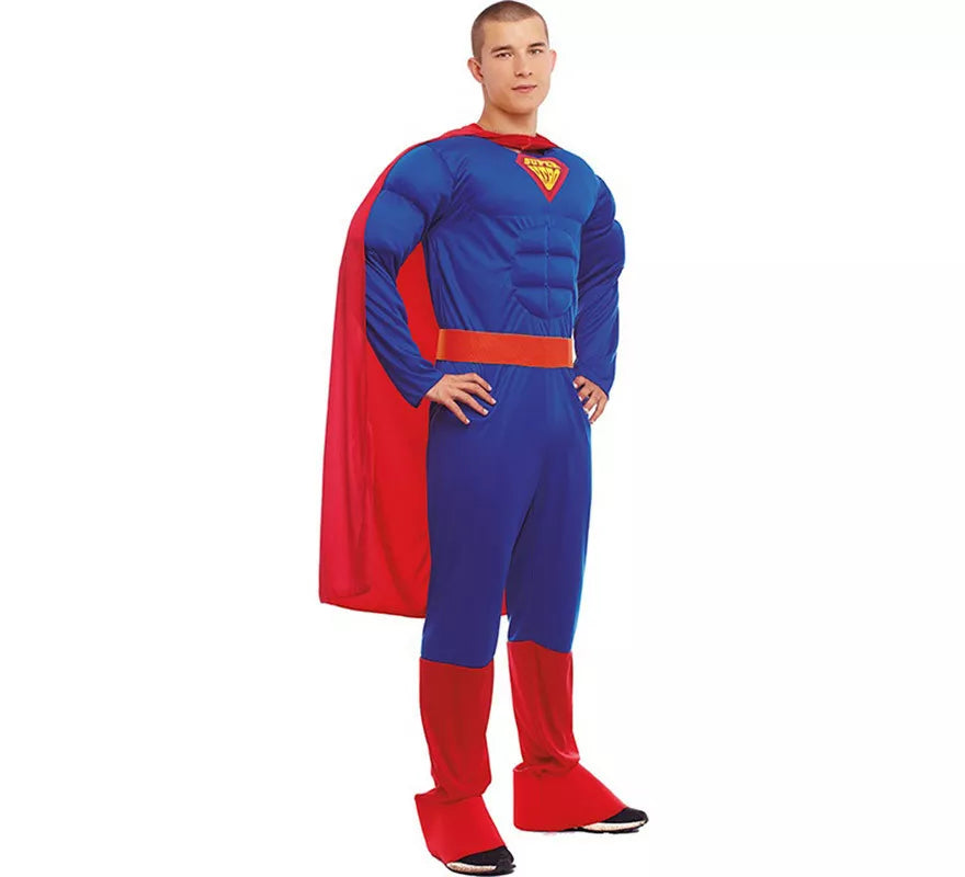 Translation missing: it.Disfraz de Super Héroe Kriptoniano para hombre