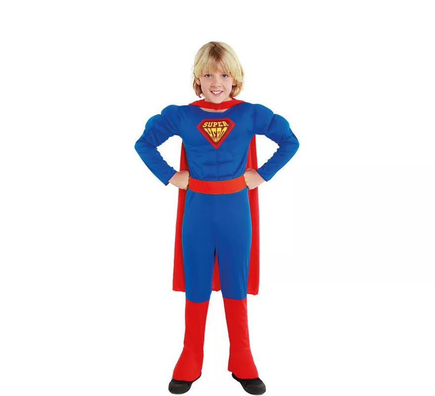 Translation missing: it.Disfraz de Super Héroe Kriptoniano para niño