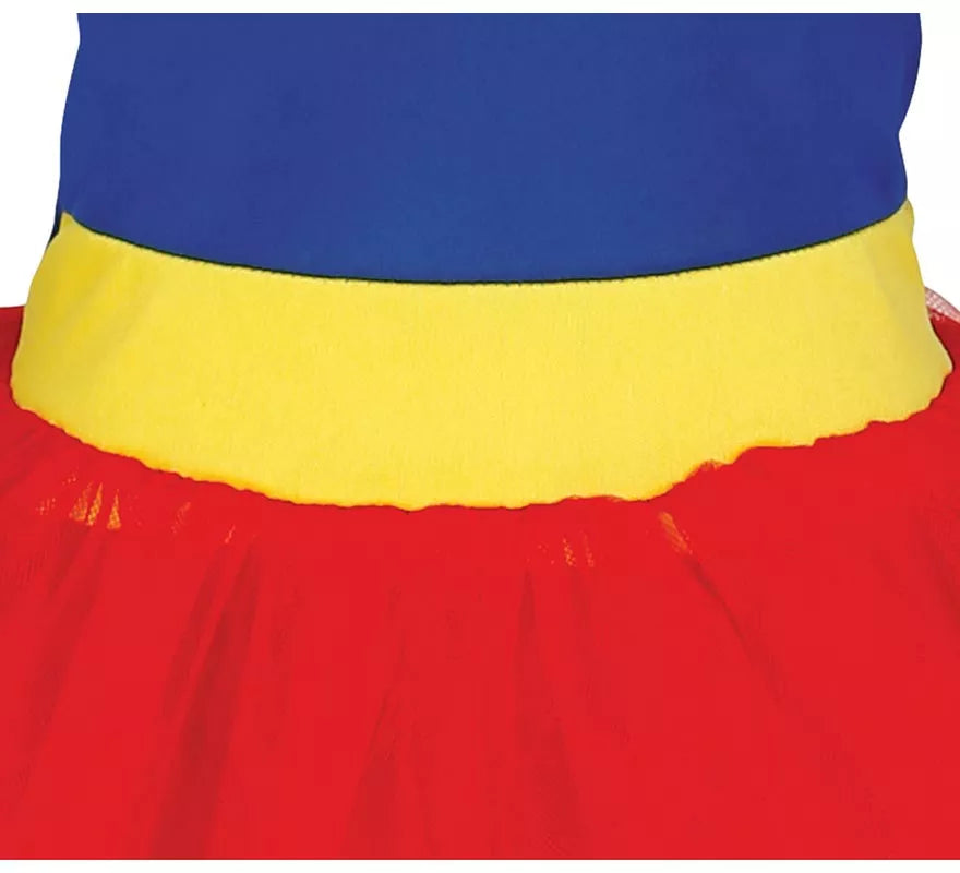 Translation missing: it.Disfraz de Súper Heroína Azul y Rojo con tutú para niña