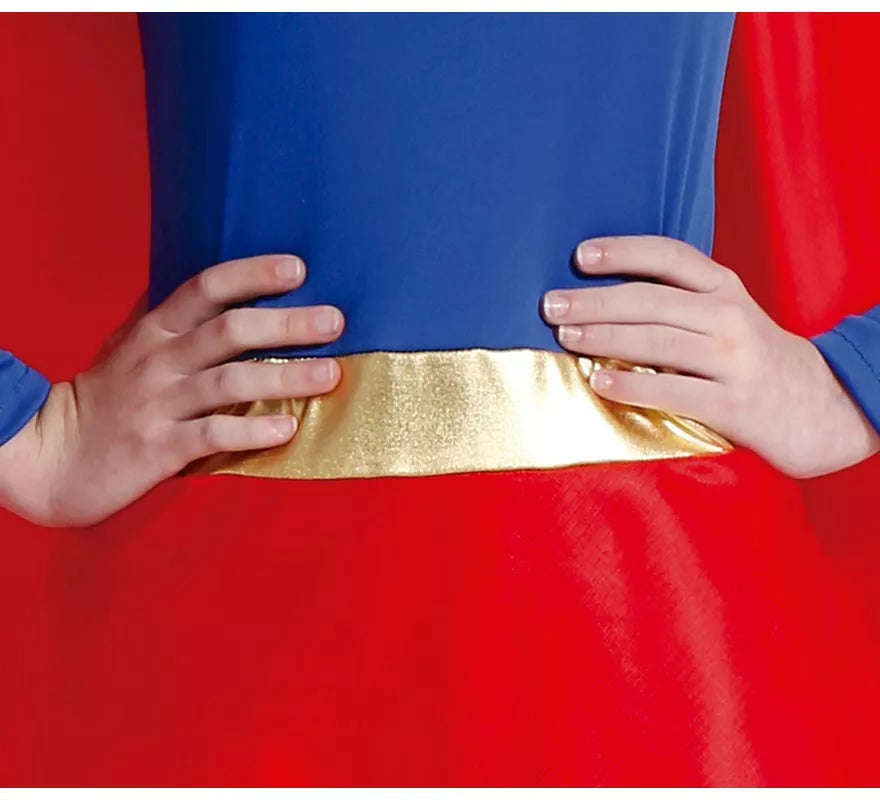 Translation missing: es.Disfraz de Super Heroína Criptoniana para adolescente