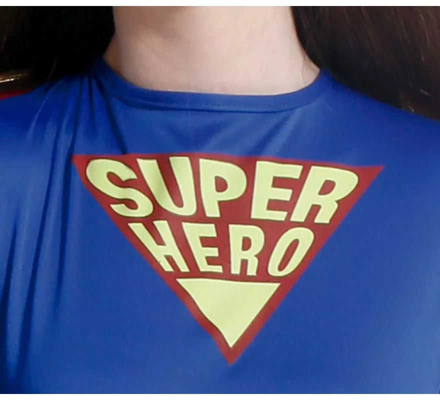 Translation missing: es.Disfraz de Super Heroína Criptoniana para adolescente