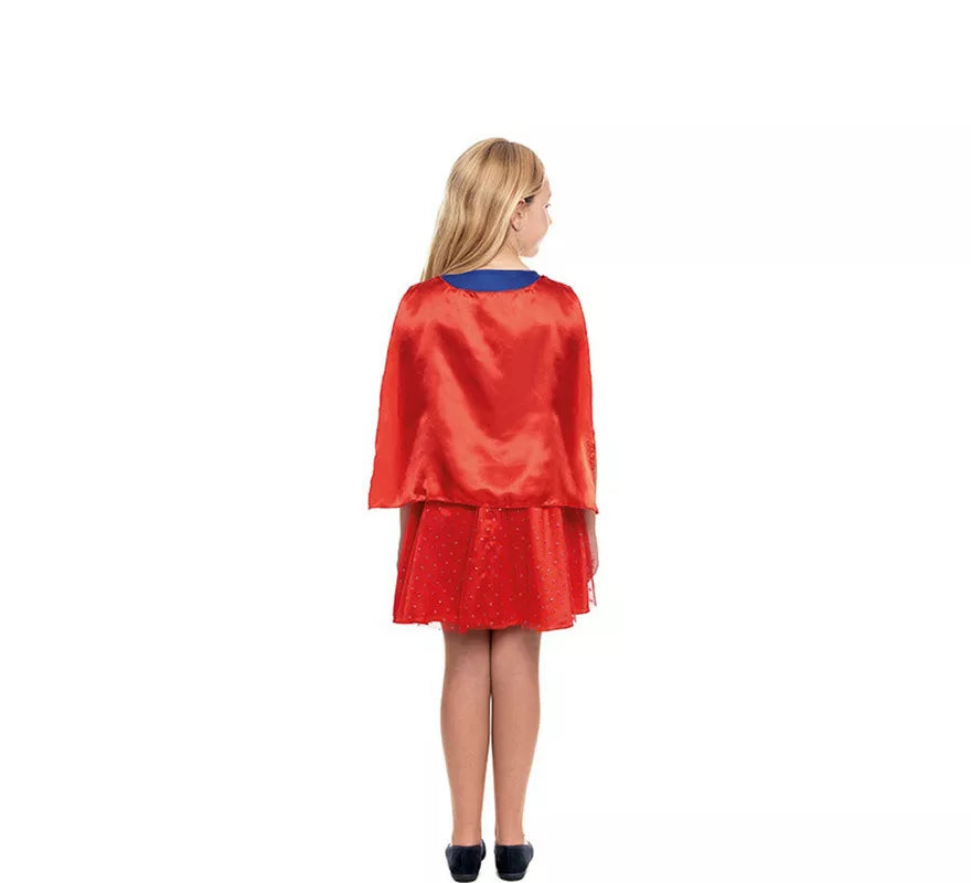 Translation missing: es.Disfraz de Super Heroína Kriptoniana para niña
