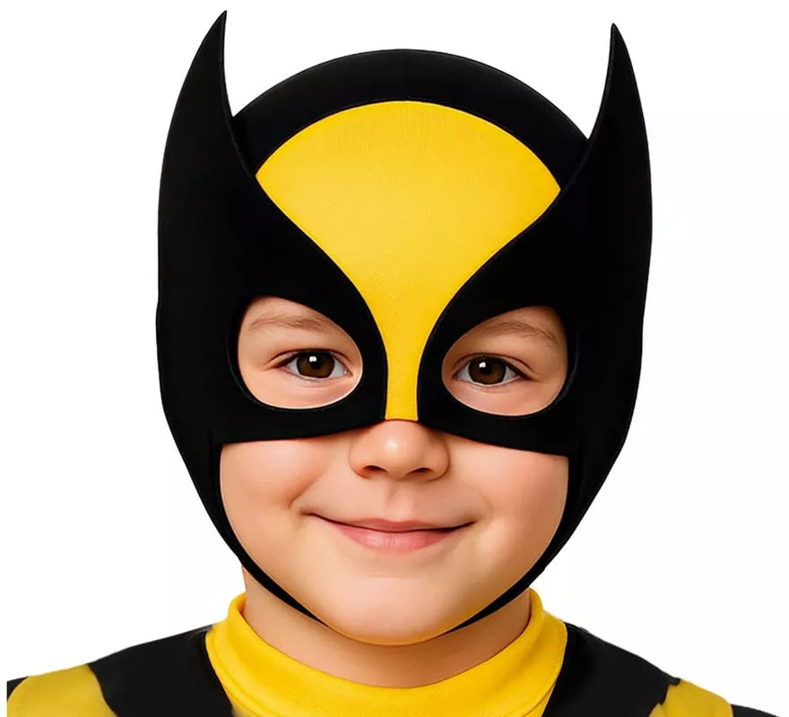Translation missing: es.Disfraz de Súper Lobo amarillo para niño