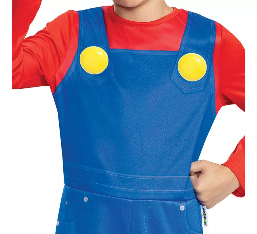 Translation missing: es.Disfraz de Super Mario con gorro para niños
