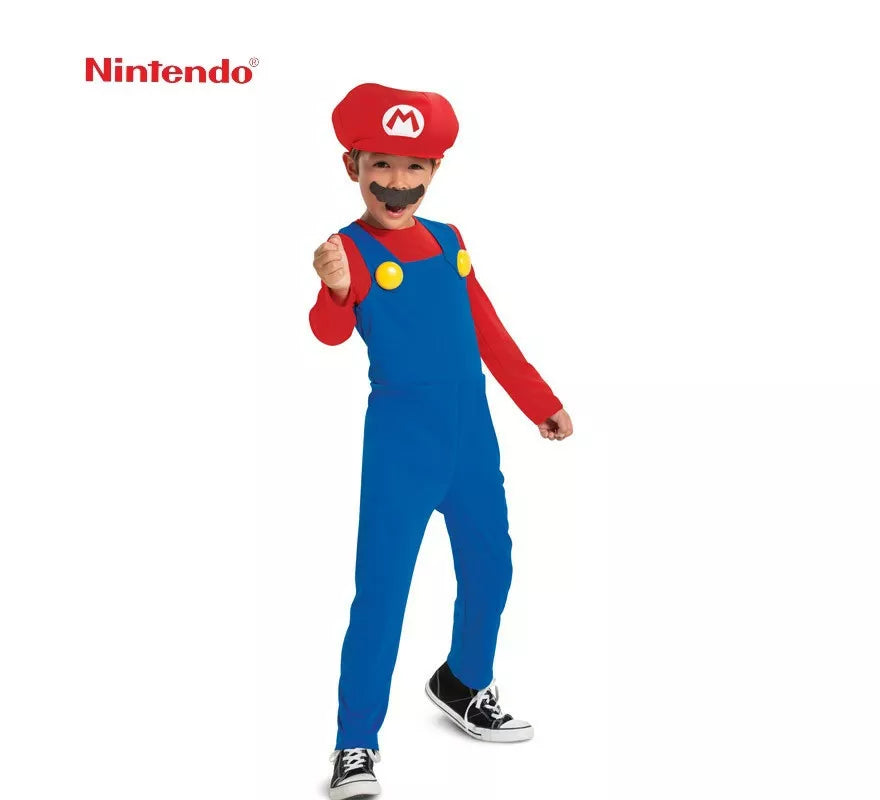 Translation missing: es.Disfraz de Super Mario Nintendo de Lujo para niño