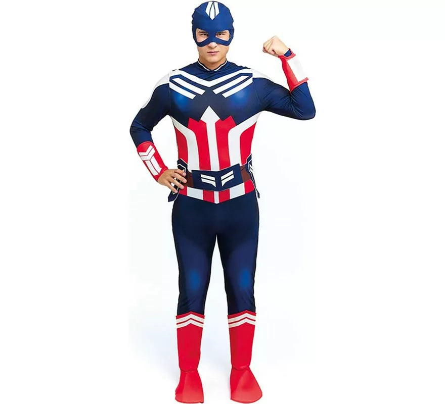 Translation missing: it.Disfraz de Superhéroe americano para hombre