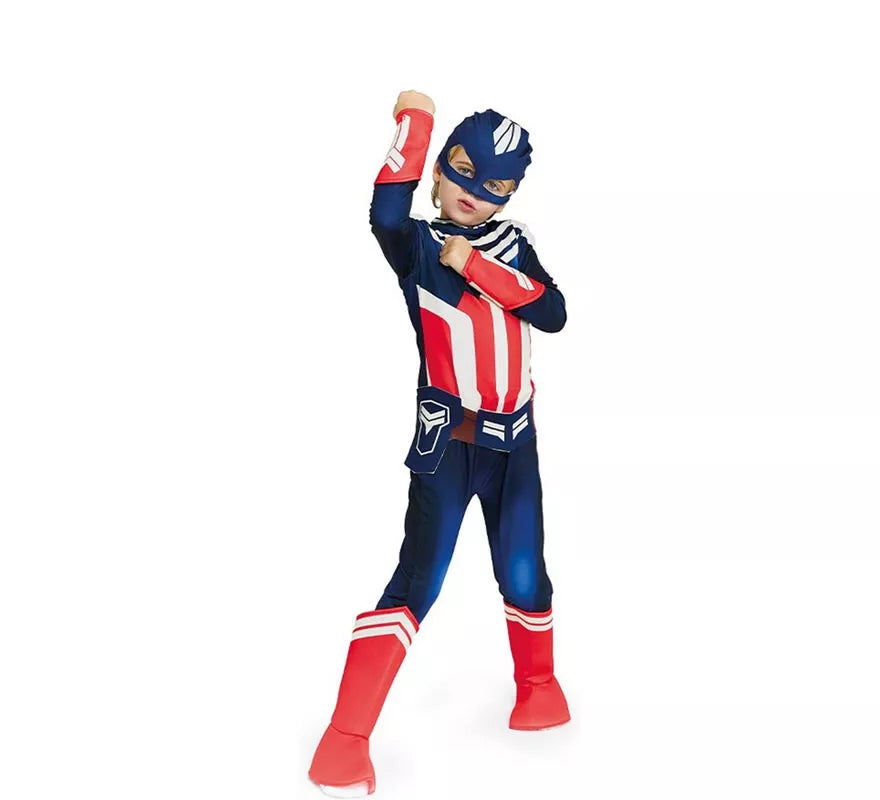 Disfraz de Superhéroe americano para niño
