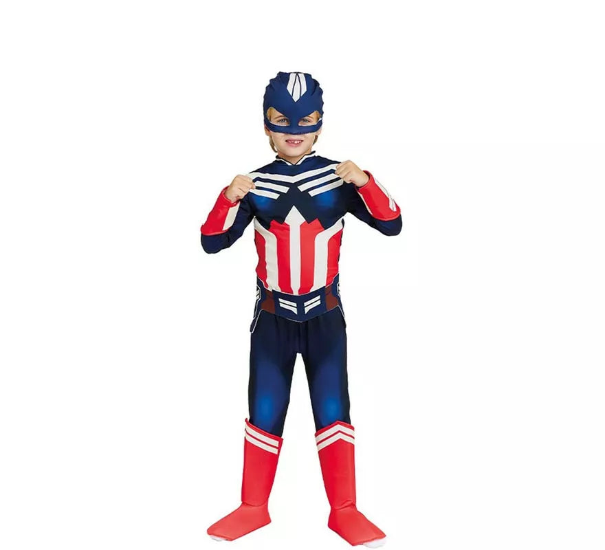 Translation missing: it.Disfraz de Superhéroe americano para niño