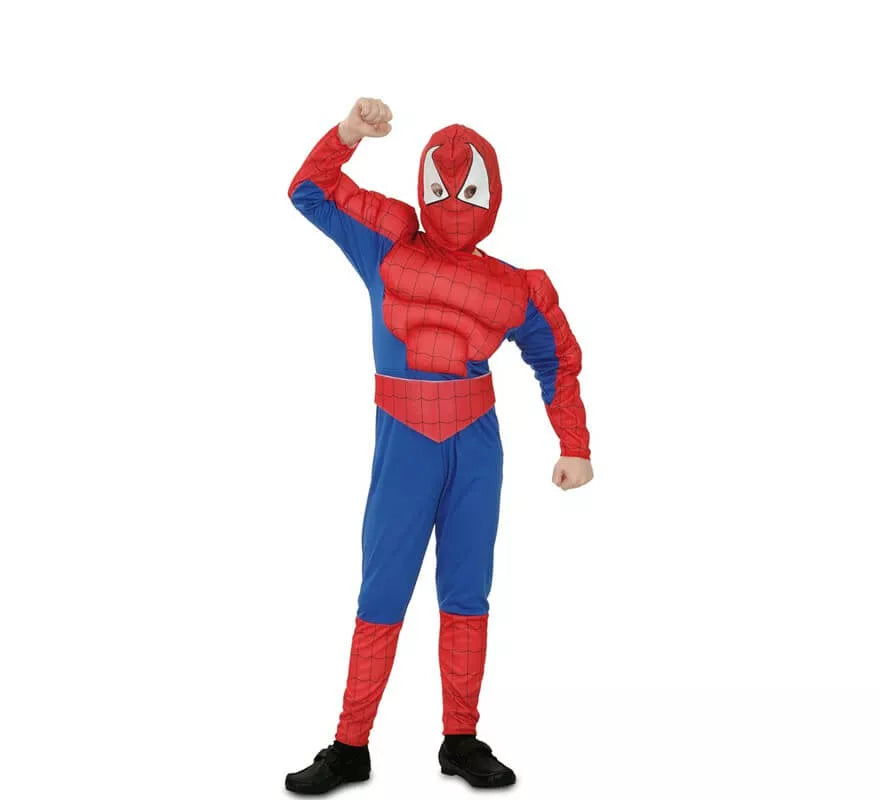 Translation missing: it.Disfraz de Superhéroe Arácnido musculoso para niño