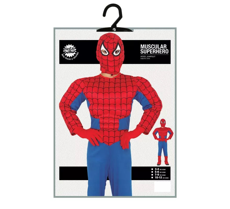 Translation missing: it.Disfraz de Superhéroe Arácnido para niño