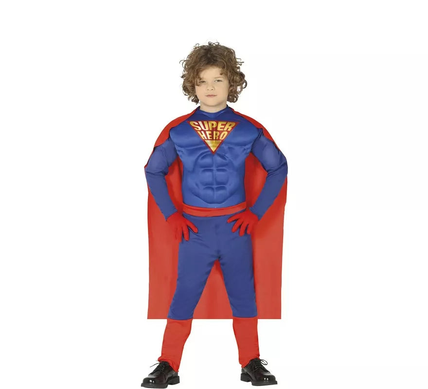 Translation missing: es.Disfraz de Superhéroe Azul para niño