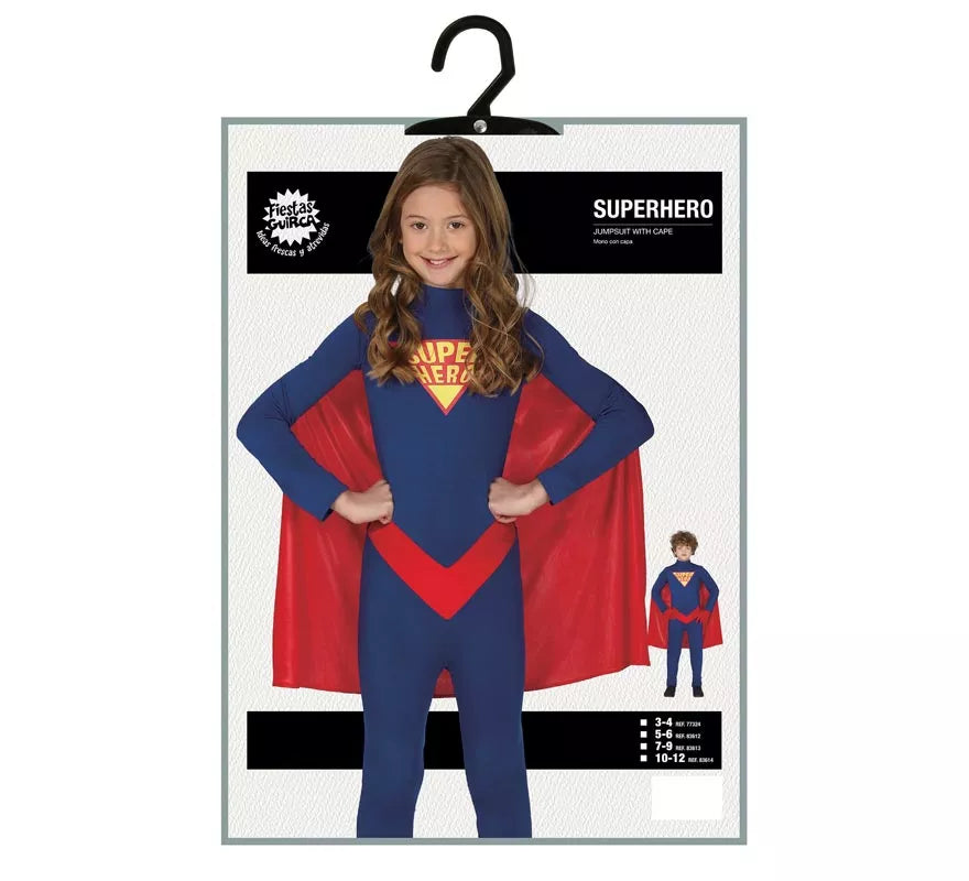 Translation missing: es.Disfraz de Superhéroe Azul para niños
