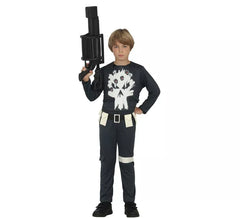 Costume da supereroe Punisher per bambini