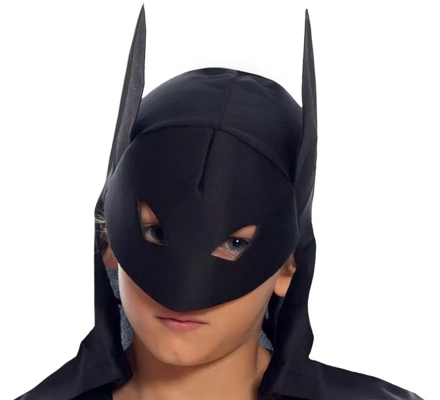 Disfraz de Superhéroe Oscuro musculoso para niño