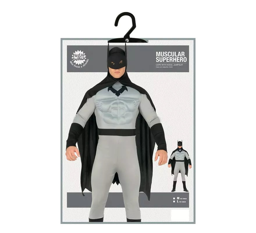 Translation missing: it.Disfraz de Superhéroe Oscuro para hombre