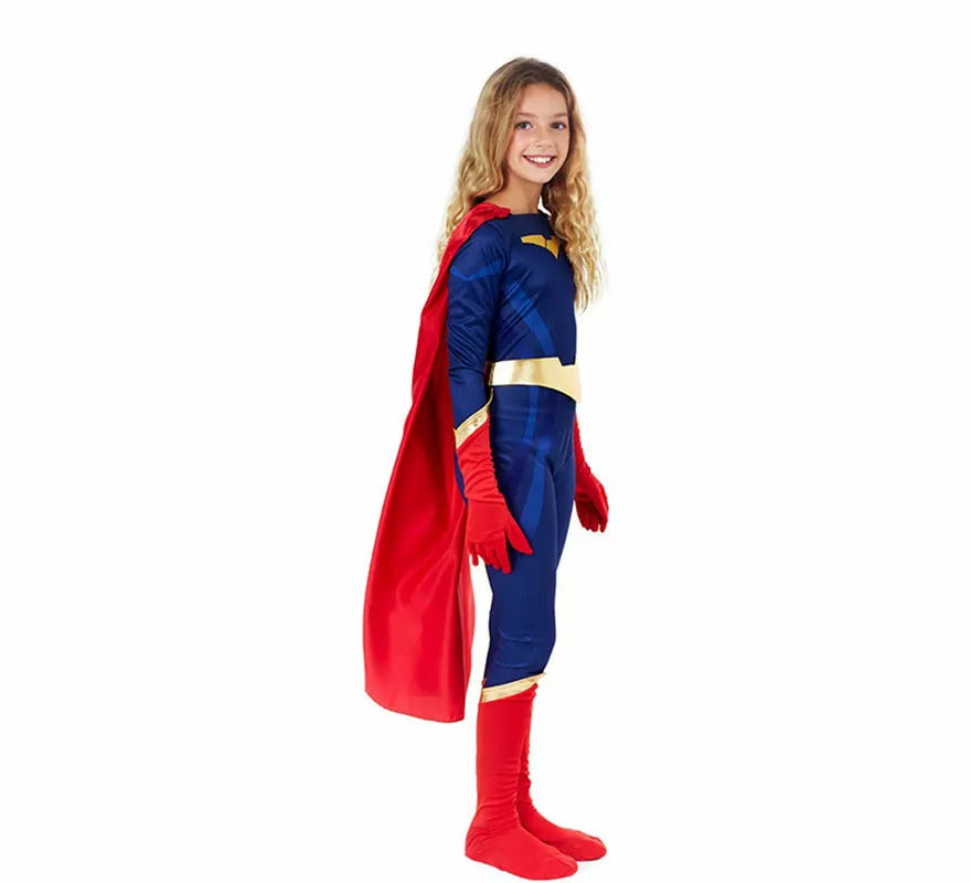 Disfraz de Superheroína Premium para niña