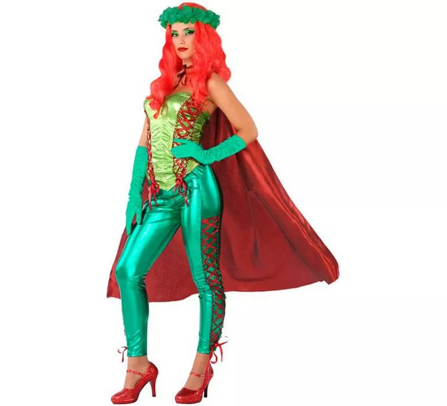 Translation missing: es.Disfraz de Superheroína verde para mujer