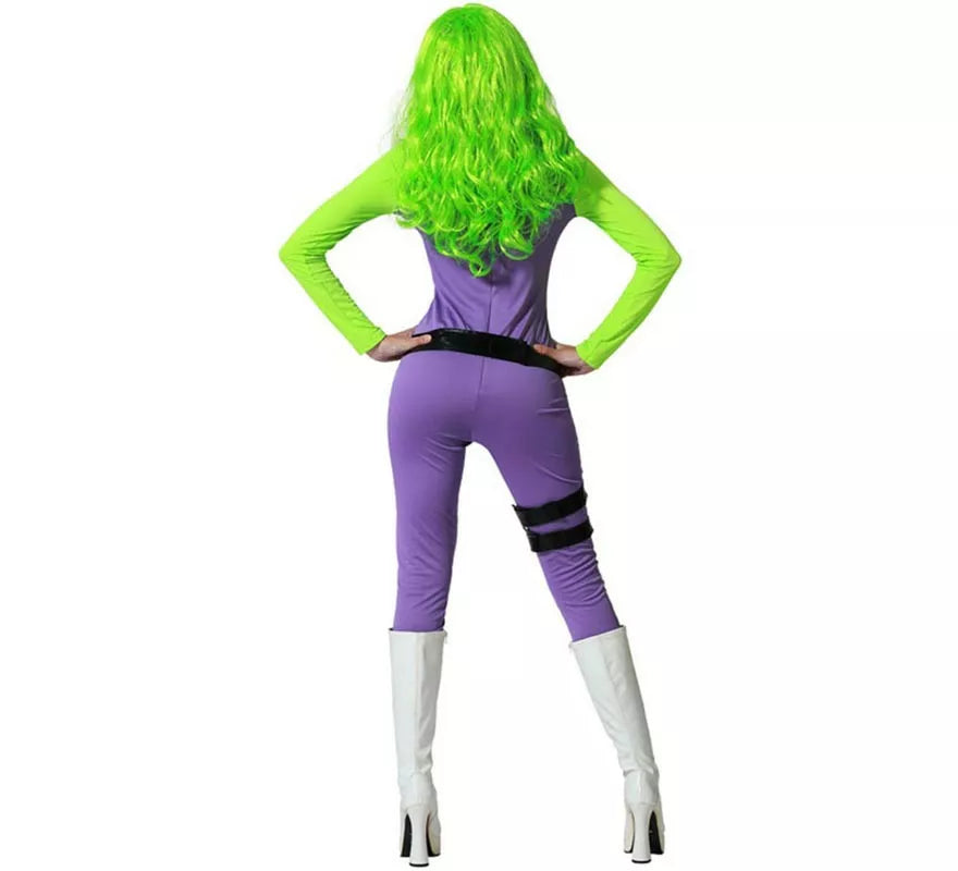 Translation missing: it.Disfraz de Superheroína verde para mujer