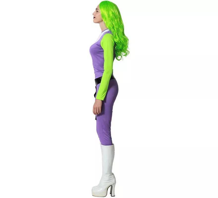 Translation missing: it.Disfraz de Superheroína verde para mujer