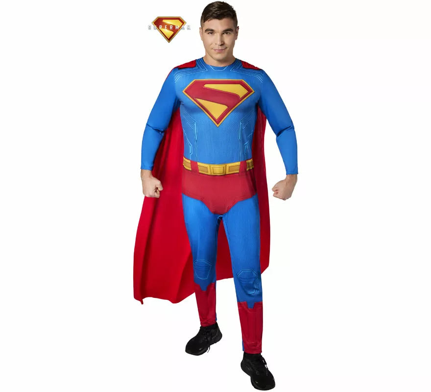 Translation missing: it.Disfraz de Superman de Mono Enterizo para hombre