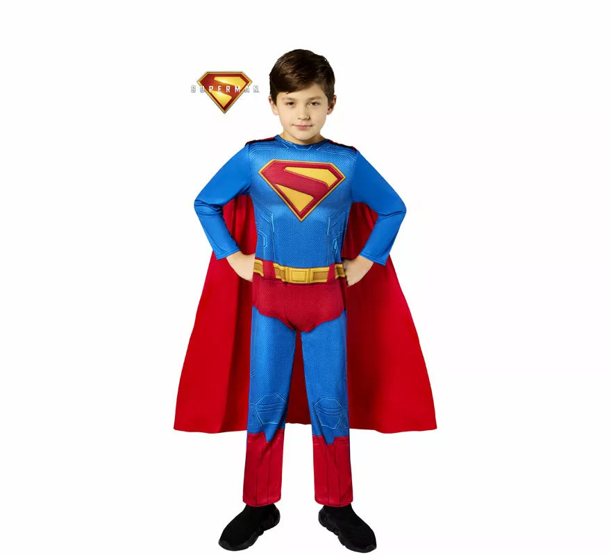 Translation missing: es.Disfraz de Superman de Mono Enterizo para niño
