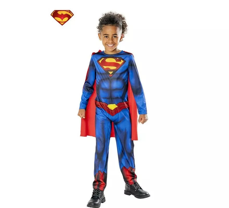 Translation missing: es.Disfraz de Superman Green Col en caja para niño