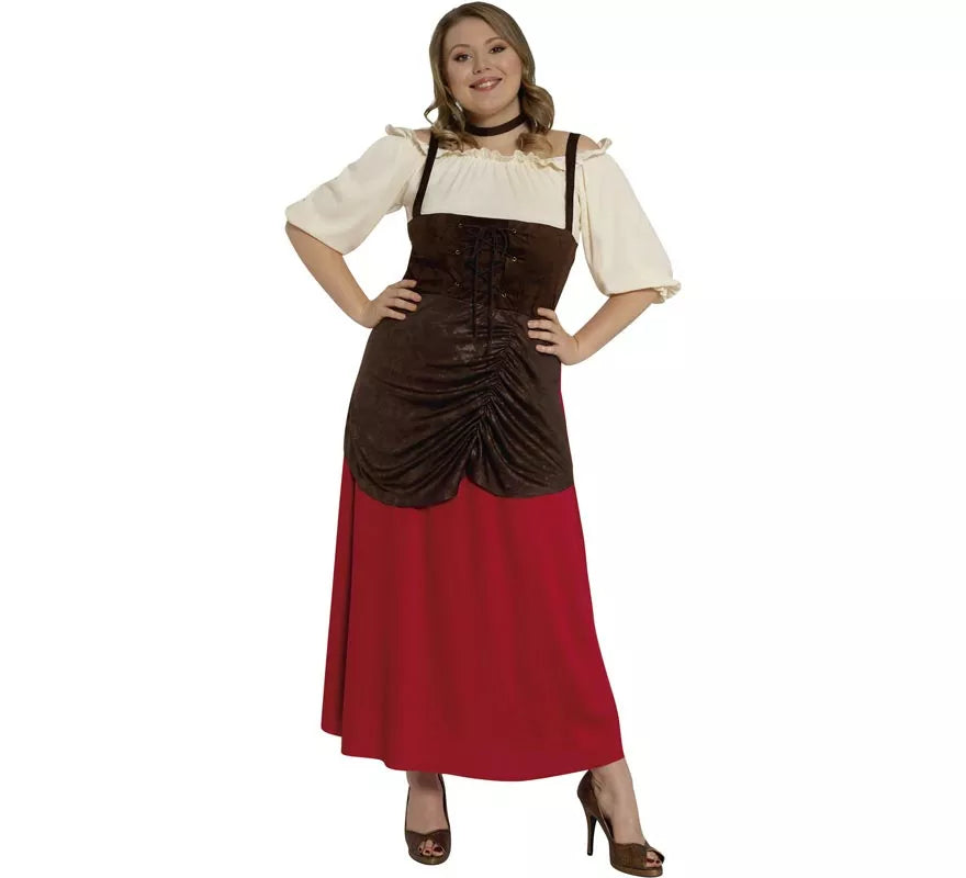 Translation missing: it.Disfraz de Tabernera Medieval para mujer