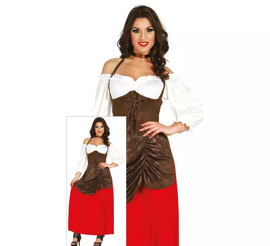 Translation missing: it.Disfraz de Tabernera Medieval para mujer