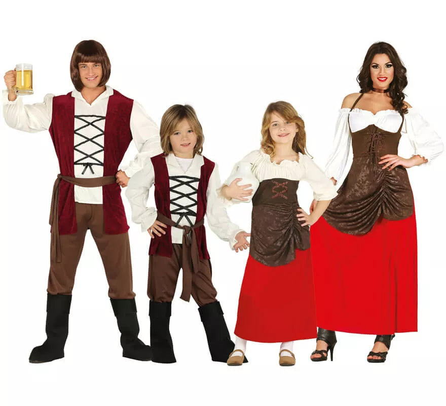 Translation missing: it.Disfraz de Tabernera Medieval para mujer