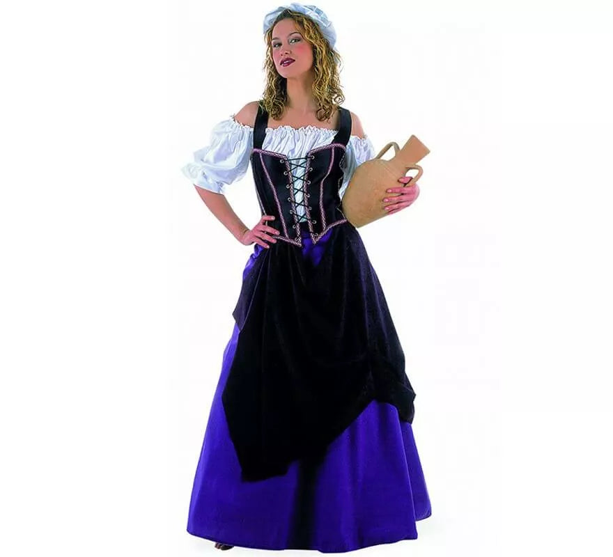 Translation missing: it.Disfraz de Tabernera Medieval para mujer