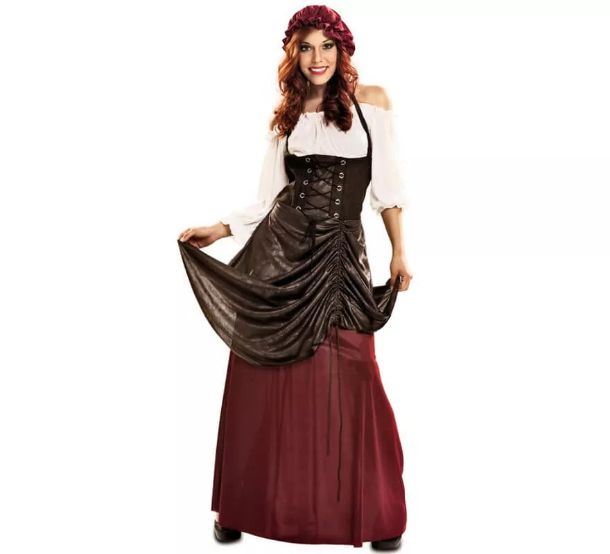 Translation missing: it.Disfraz de Tabernera medieval para mujer
