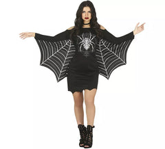 Costume ragnatela con ragno in abito per donna