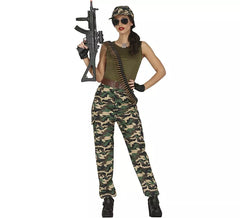 Costume da tenente soldato per donna