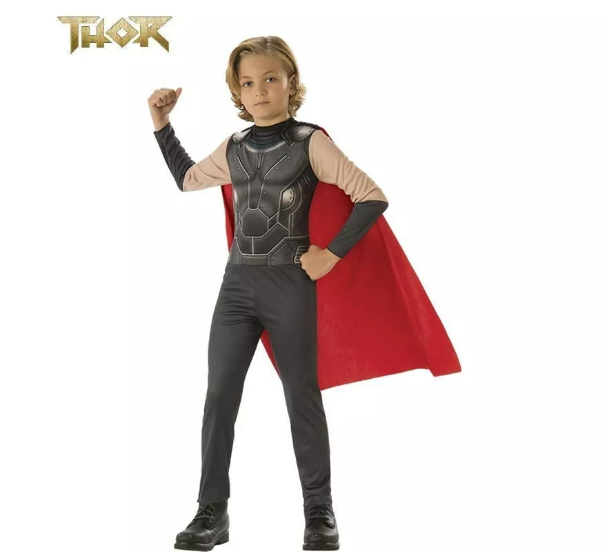 Translation missing: es.Disfraz de Thor Opp con capa roja para niño