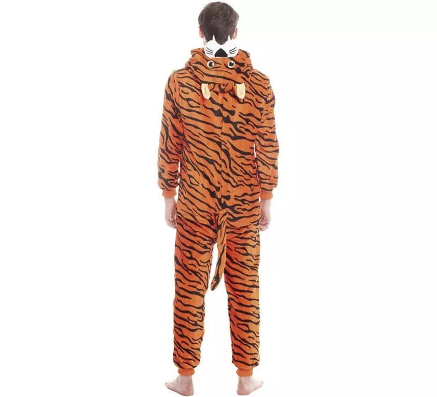 Translation missing: it.Disfraz de Tigre Naranja con Rayas para adultos