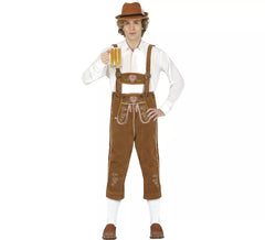 Tirolesi Uomini marrone costume