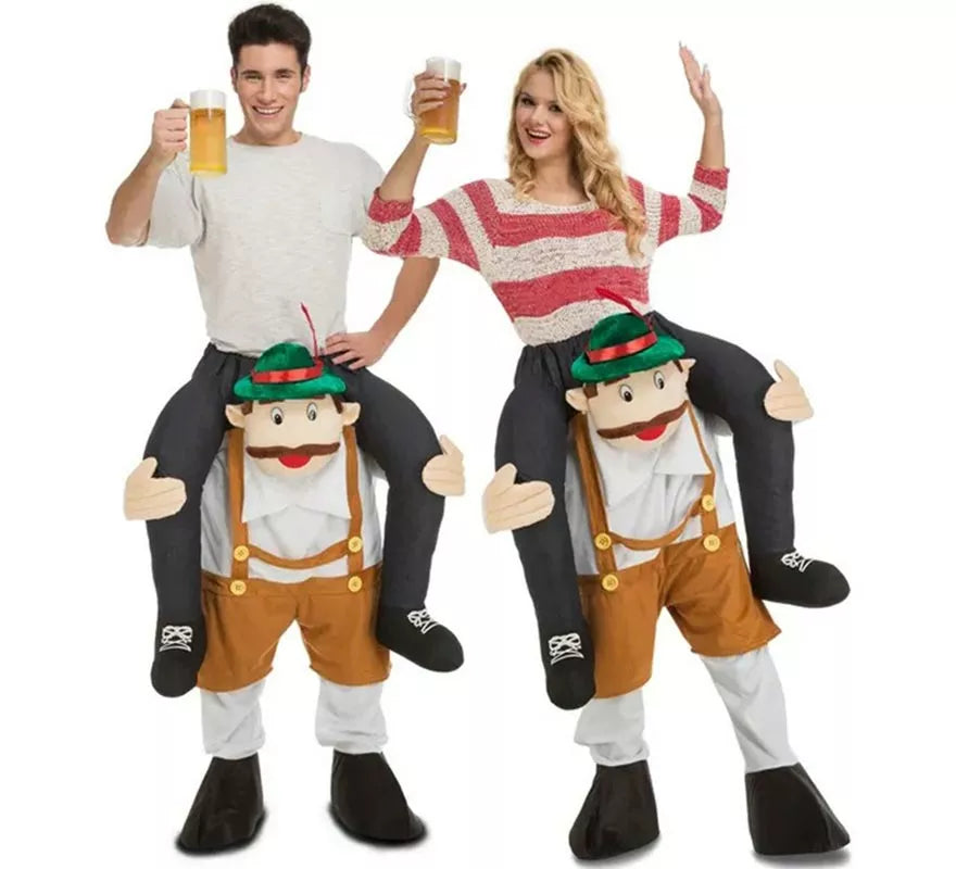 Translation missing: it.Disfraz de Tirolés Oktoberfest a hombros para adultos