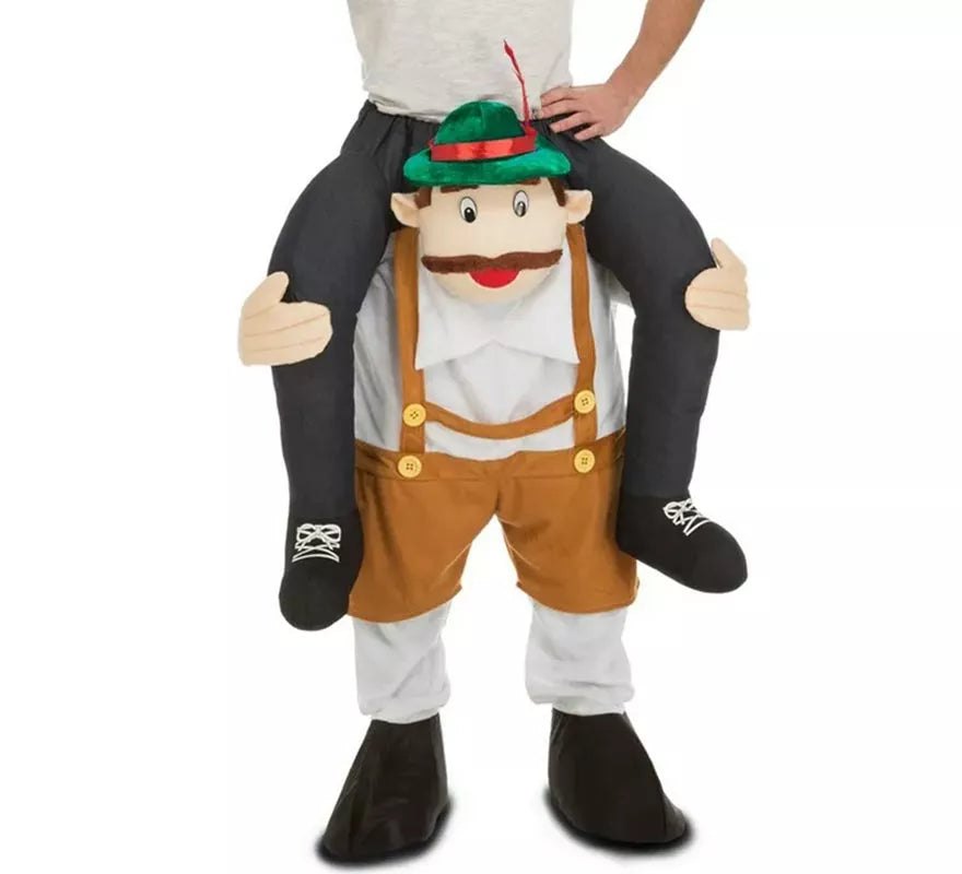 Translation missing: it.Disfraz de Tirolés Oktoberfest a hombros para adultos