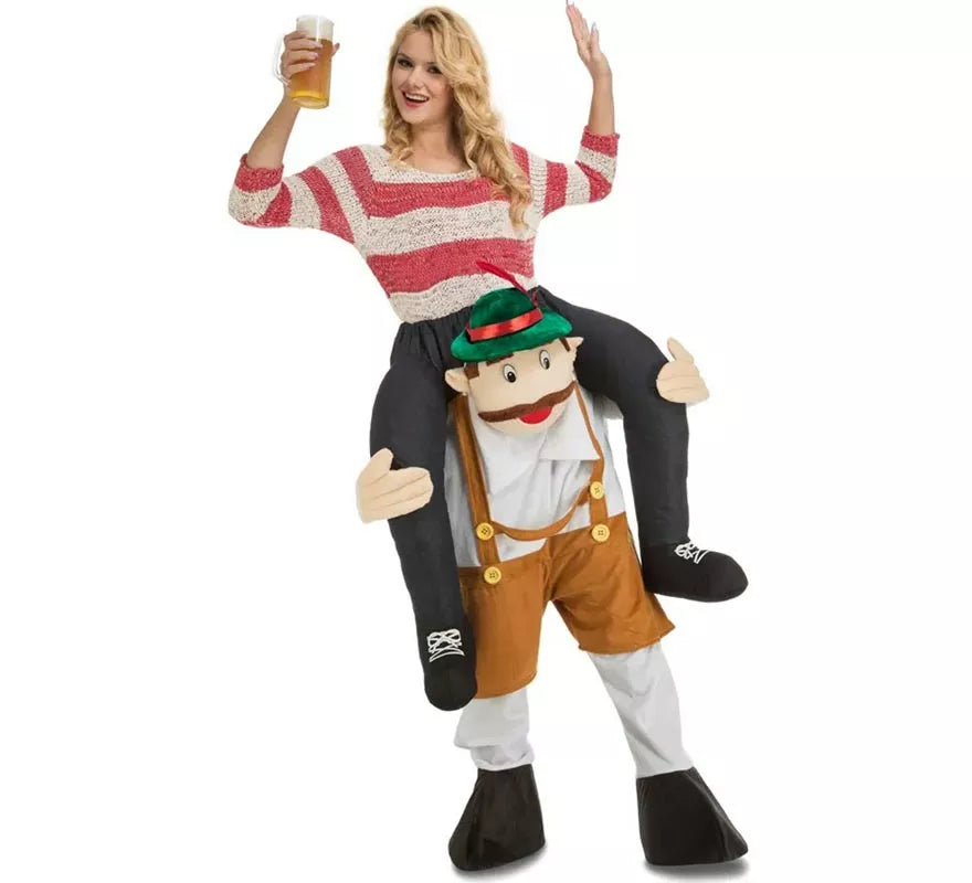 Translation missing: it.Disfraz de Tirolés Oktoberfest a hombros para adultos