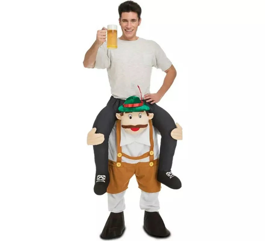 Translation missing: it.Disfraz de Tirolés Oktoberfest a hombros para adultos