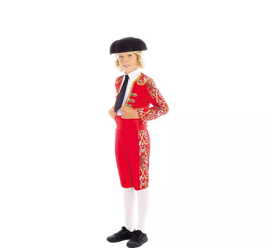 Translation missing: es.Disfraz de Torero rojo Español para niño