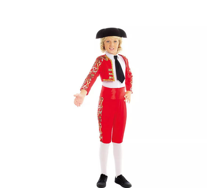 Translation missing: es.Disfraz de Torero rojo Español para niño