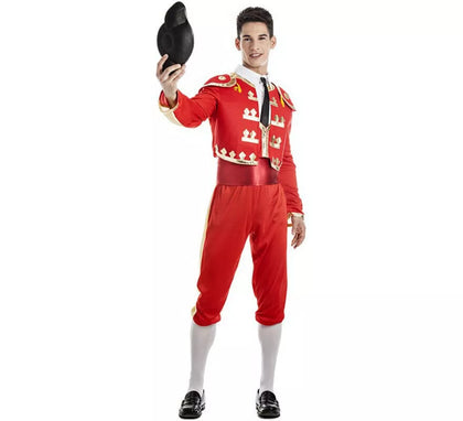 Disfraz de Torero rojo para hombre