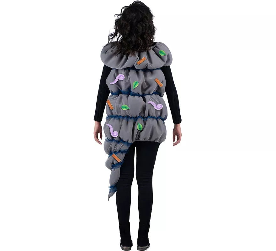 Translation missing: it.Disfraz de Tornado gris con accesorios para adulto