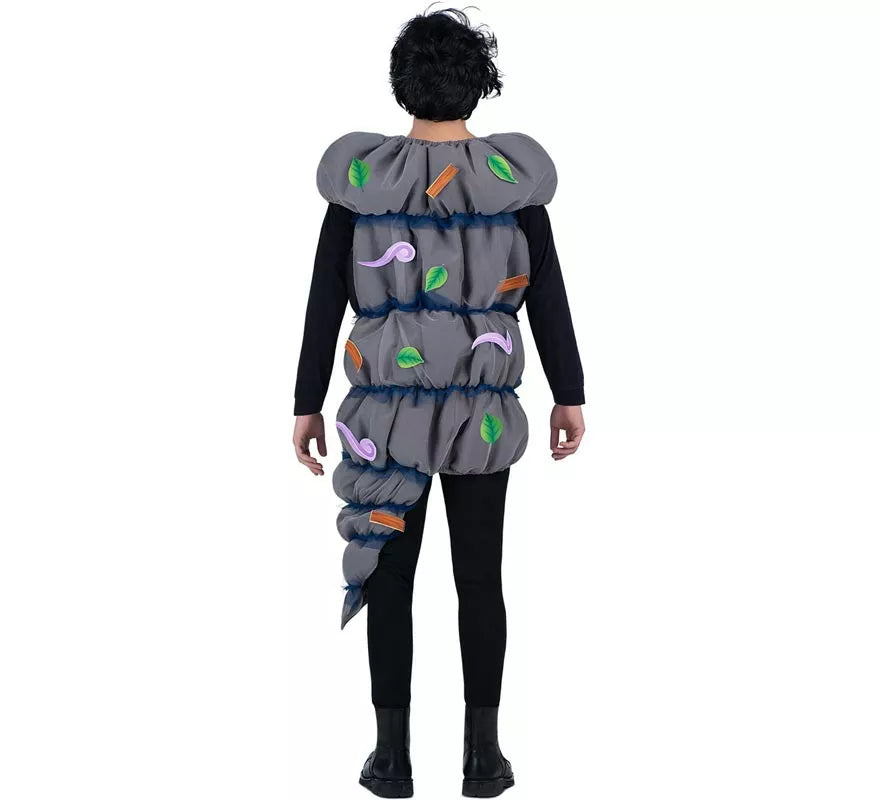 Translation missing: it.Disfraz de Tornado gris con accesorios para adulto