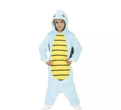 costume blu della tartaruga per i bambini