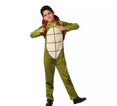 Simpatico costume da tartaruga con conchiglia per bambini