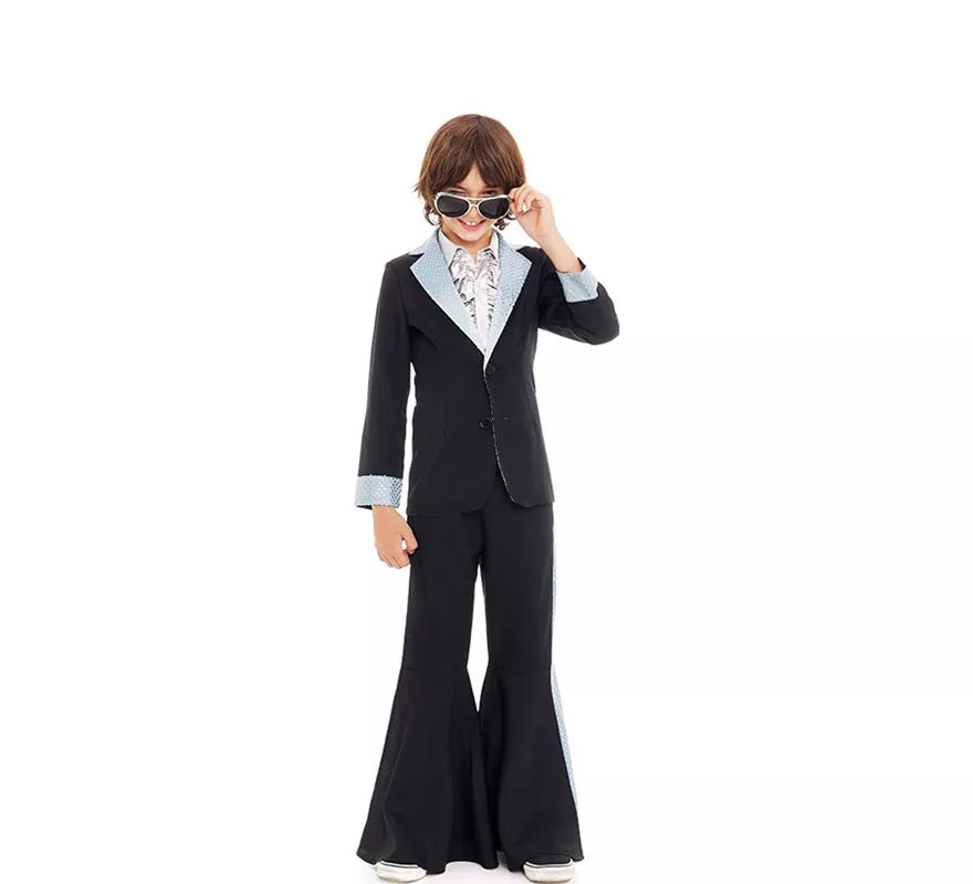 Disfraz de Traje acampanado Disco Años 70 para niño