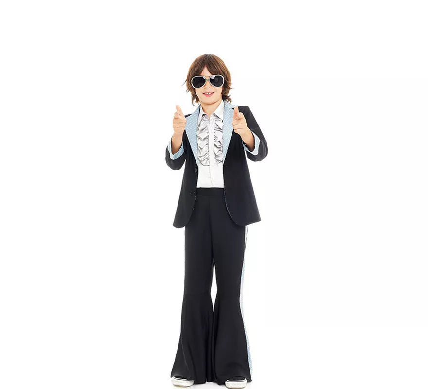 Translation missing: es.Disfraz de Traje acampanado Disco Años 70 para niño